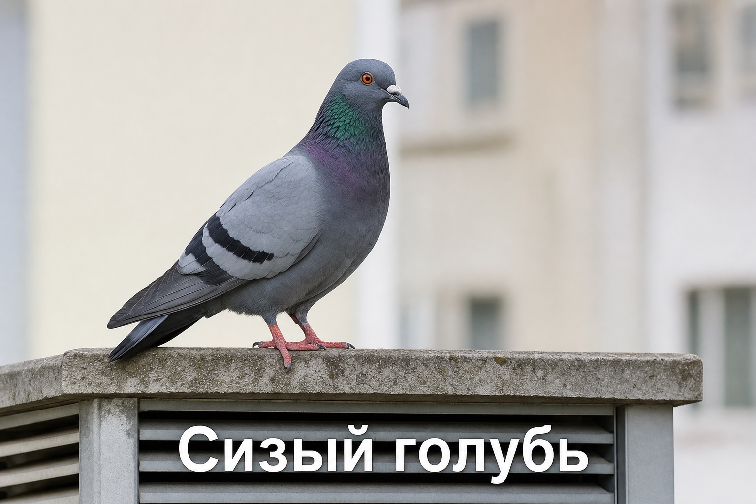 Сизый голубь